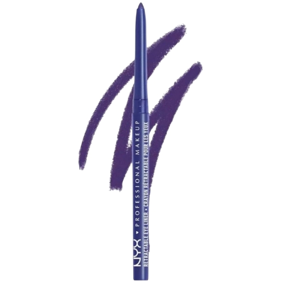 🌹 3/$12 NYX Professional Makeup Retractable Eye Liner, Waterproof, Purple - Picture 1 of 4